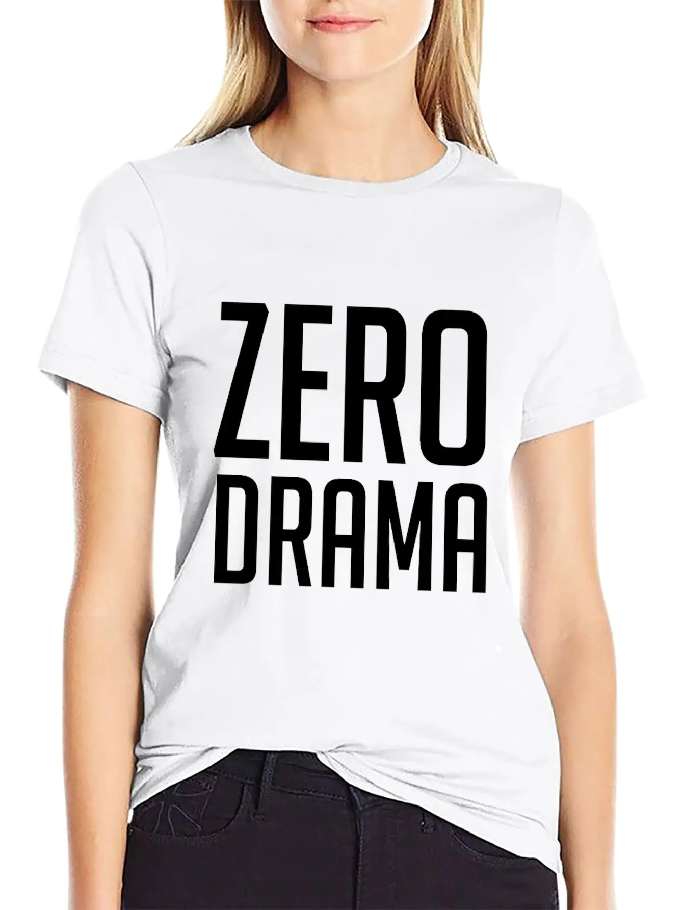 Zero Drama Classic Cotton Tee – Unisex Comfort For Any Season