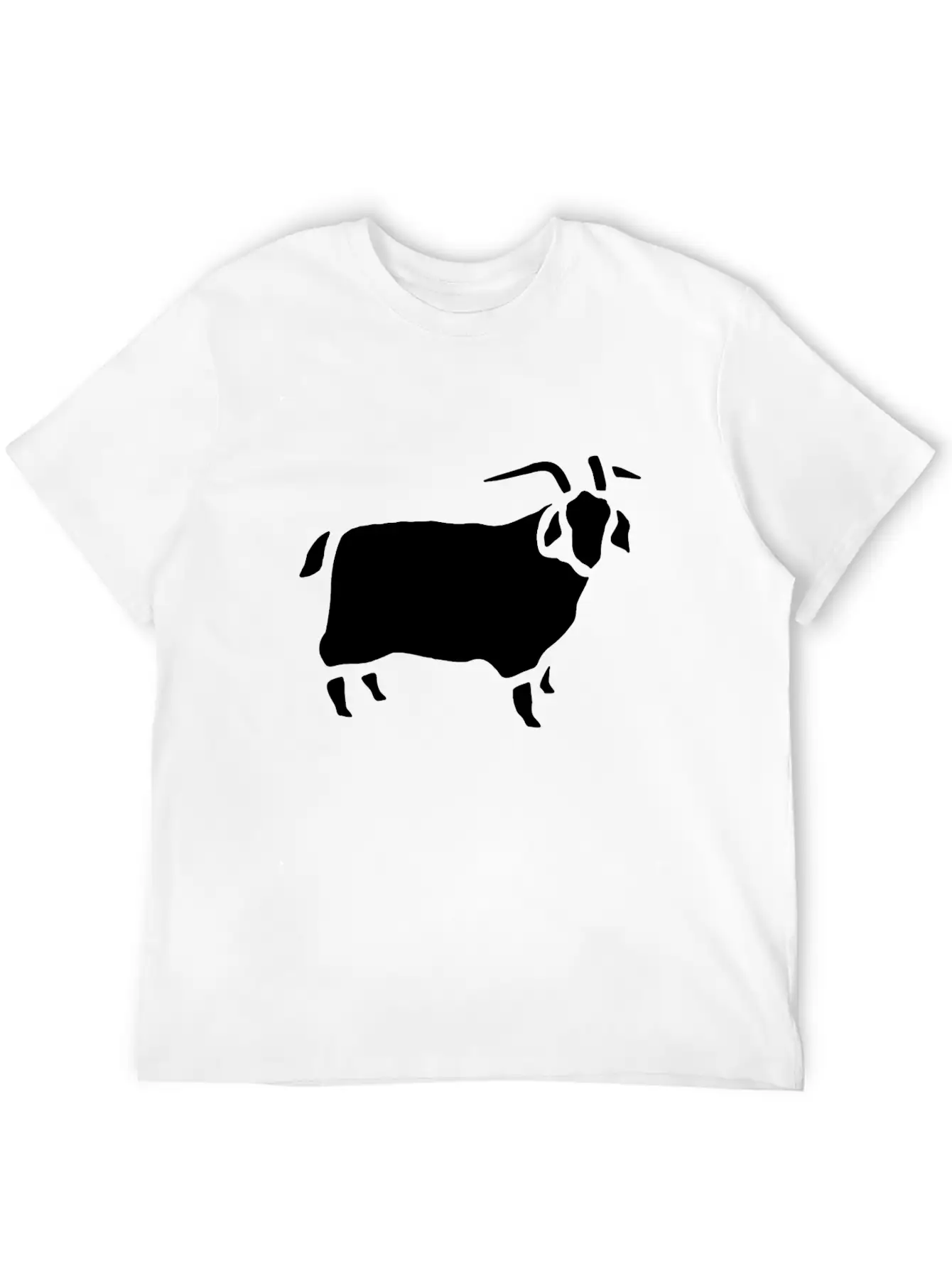 Zoo Animal Goat Vector Unisex Casual T-Shirt – Clean Design For Daily Comfort
