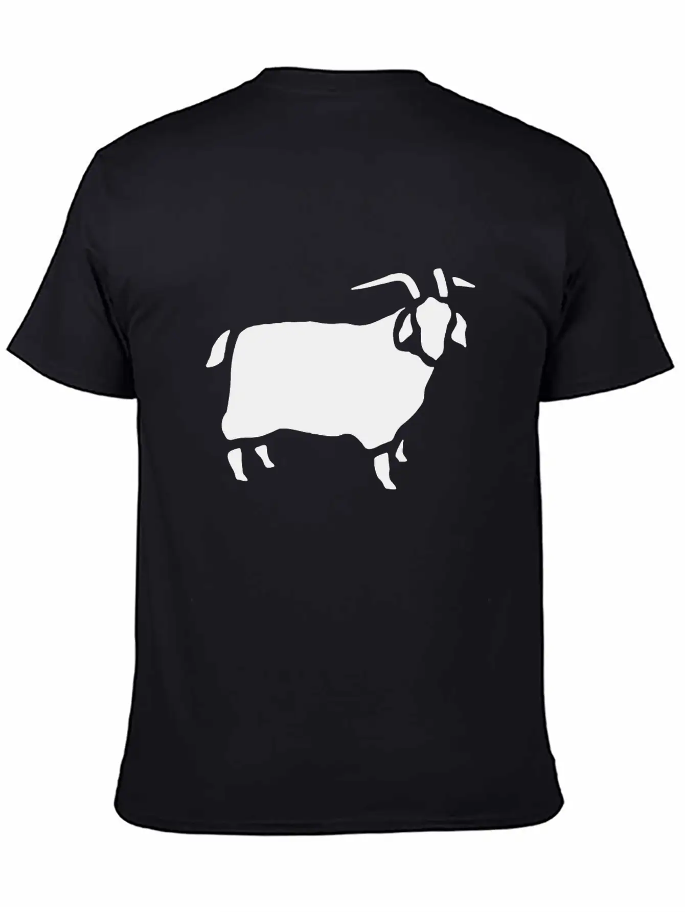 Zoo Animal Goat Vector Unisex Casual T-Shirt – Clean Design For Daily Comfort